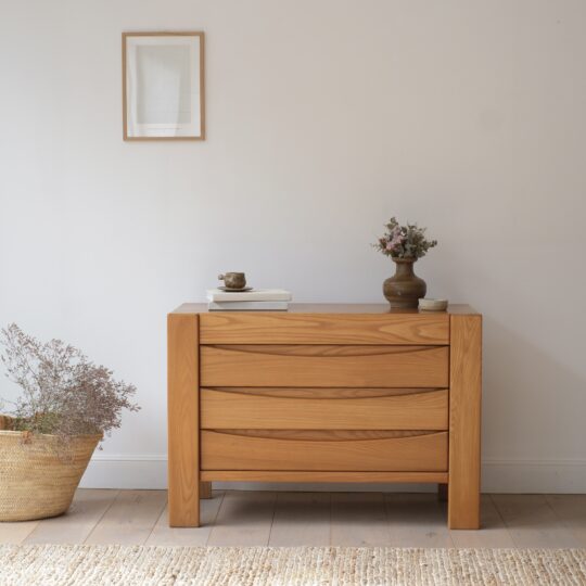 Commode regain orme massif 3 tiroirs