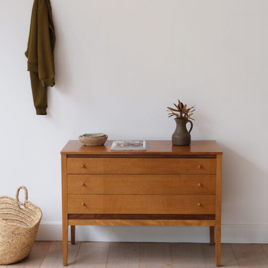 commode vintage 3 tiroirs
