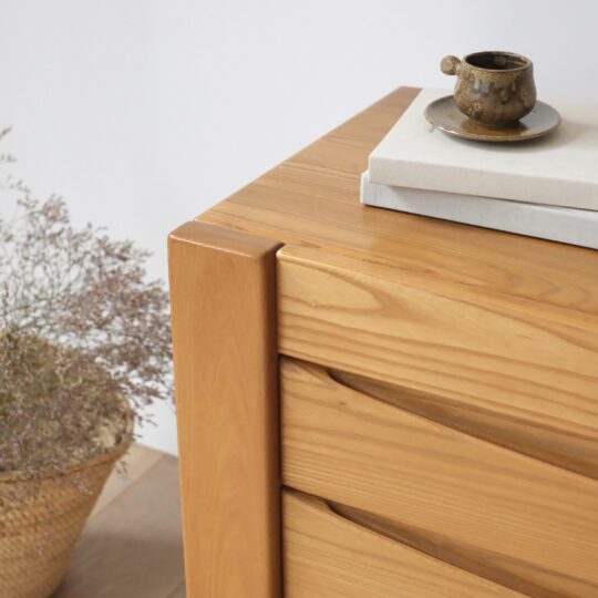 Commode Regain orme massif 3 tiroirs – Image 3
