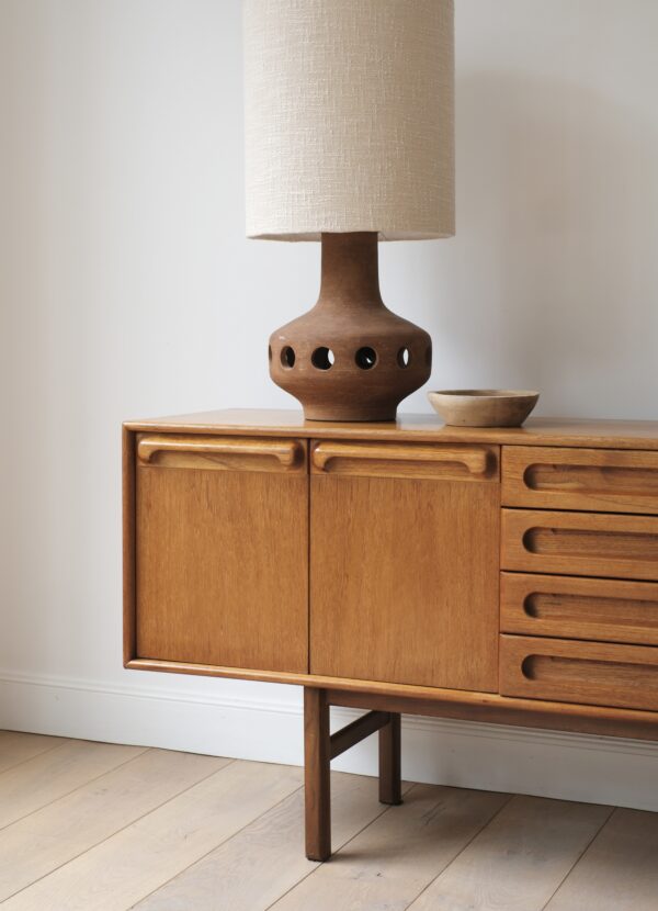 Enfilade-2 Enfilade vintage en teck Meredew