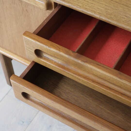 Enfilade vintage en teck Meredew – Image 8