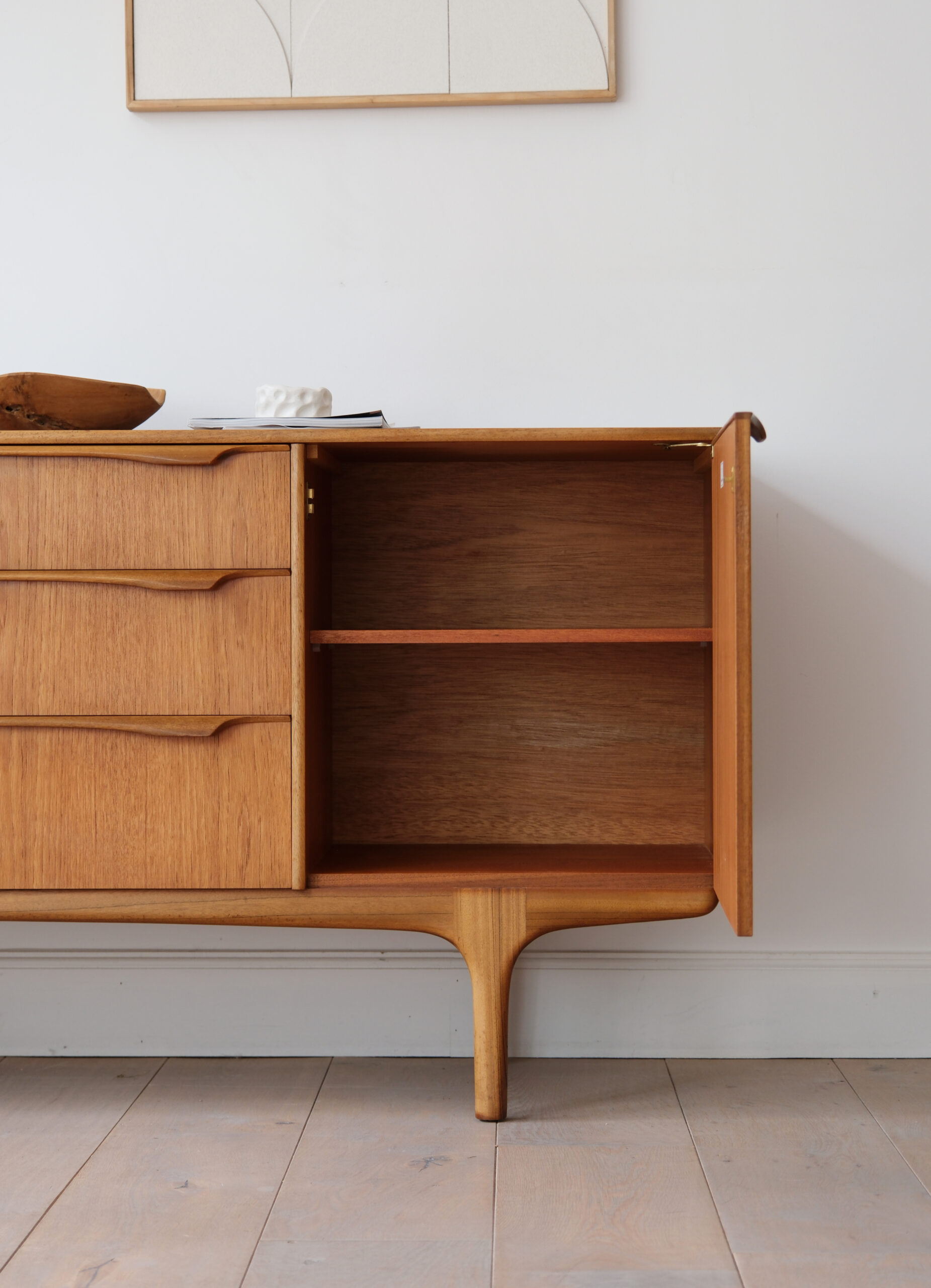 Enfilade vintage en teck Sform – Image 3