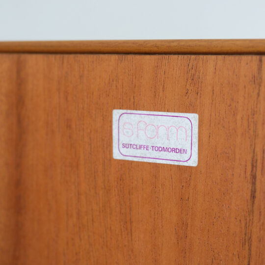 Enfilade vintage en teck Sform – Image 5