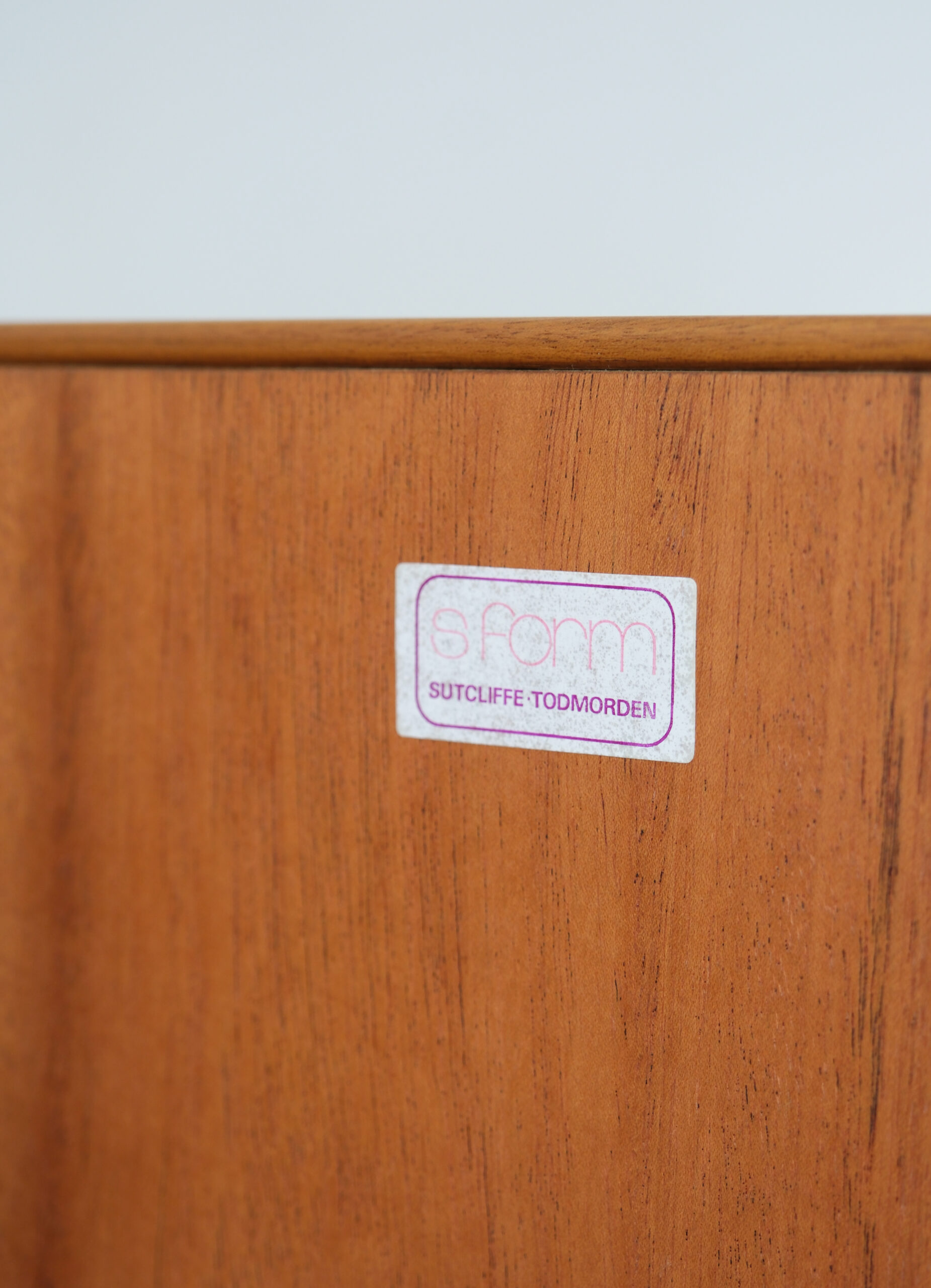 Enfilade vintage en teck Sform – Image 5