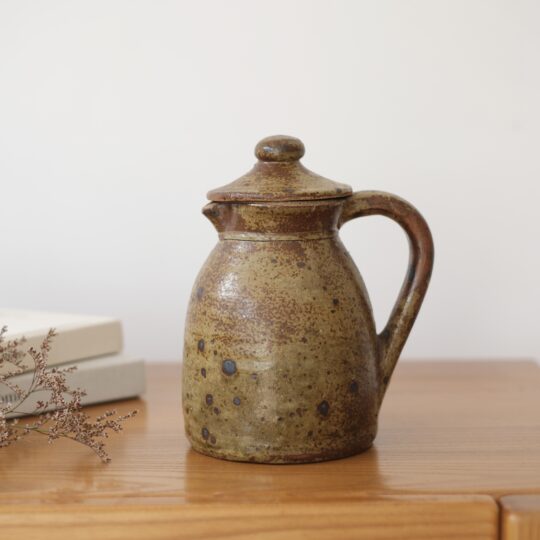 (FPD) Pichet décoratif vintage en grès émaillé - Small