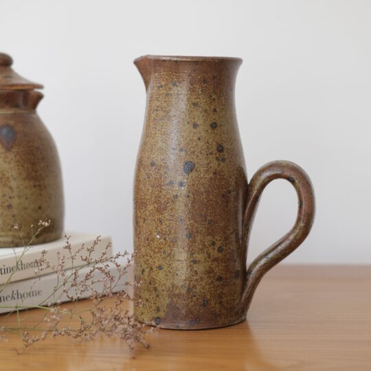 (FPD) Pichet décoratif vintage en grès émaillé - Medium