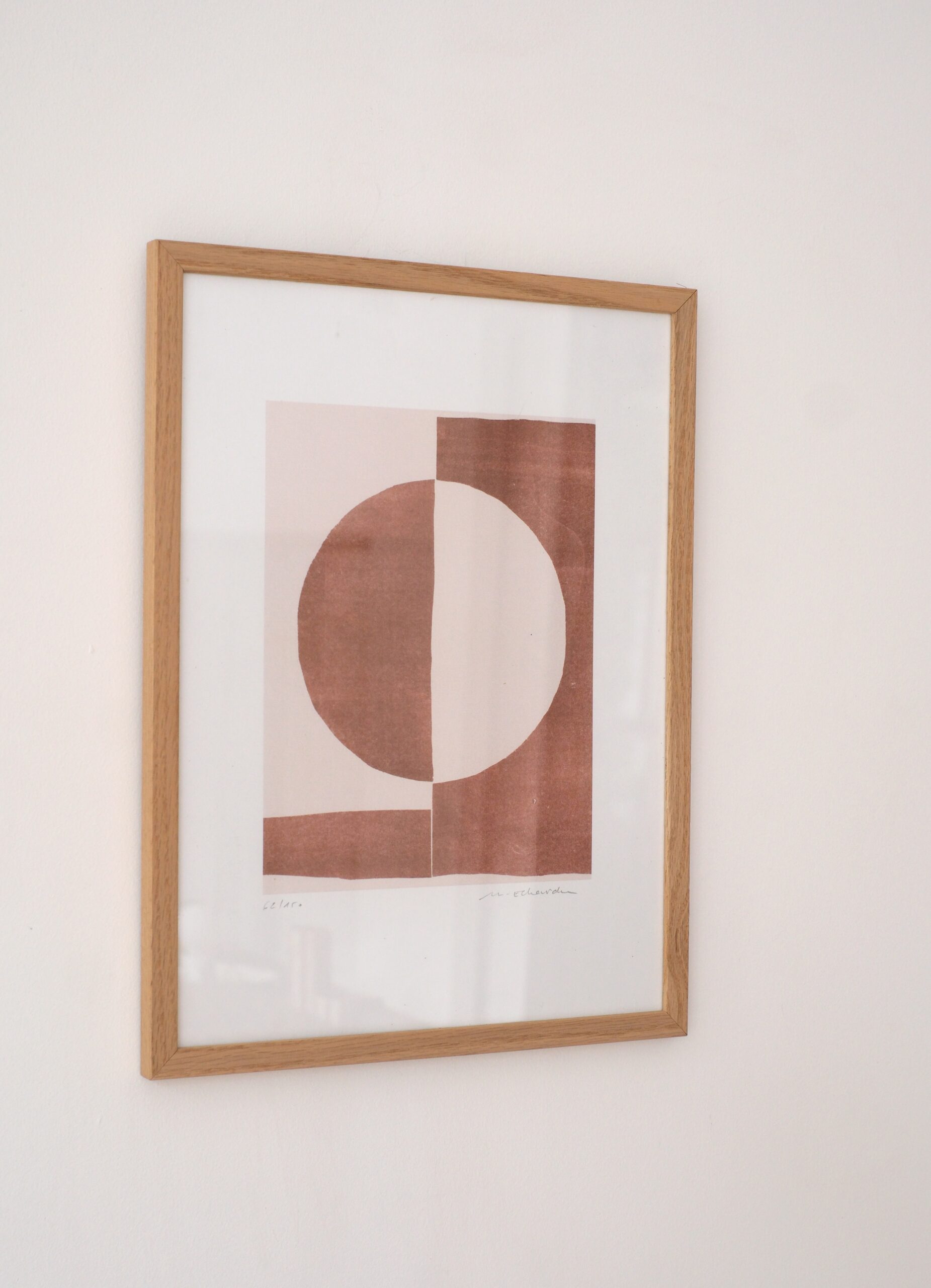 Affiche décorative "éclipse"