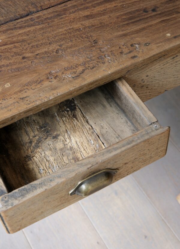 Table de ferme ancienne en bois massif