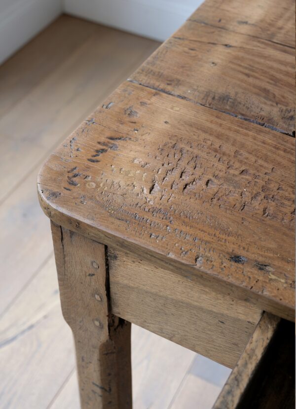 Table de ferme ancienne en bois massif