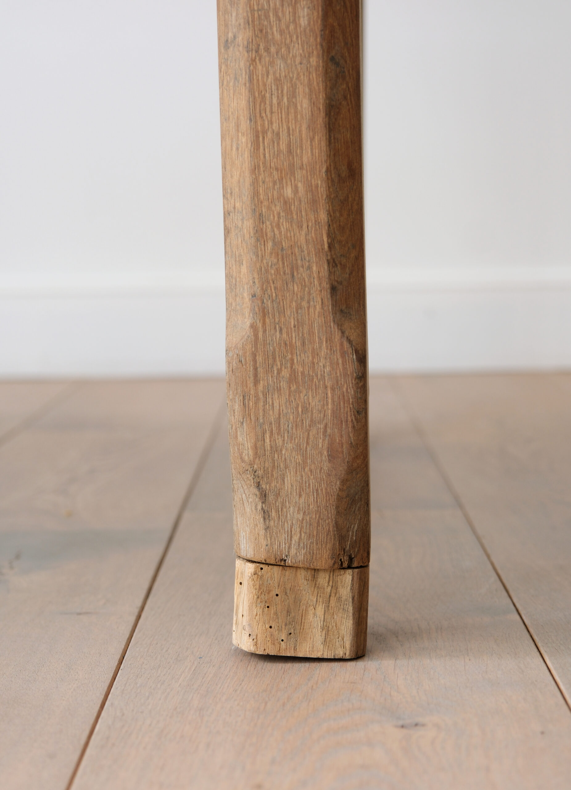 Table de ferme ancienne en bois massif – Image 10