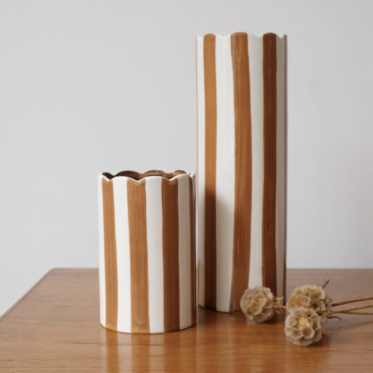 vase rayure