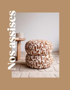 Des lignes, des matières, du caractère... Voici notre sélection d’assises, pensée pour sublimer chaque intérieur 💛