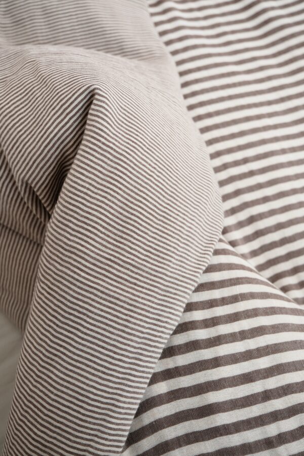 Housse de couette en gaze de coton 220x240 et 240x260cm - 3 coloris