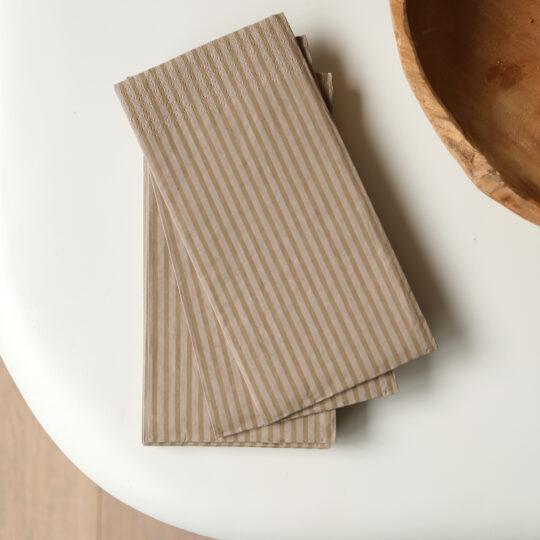 serviette papier crème