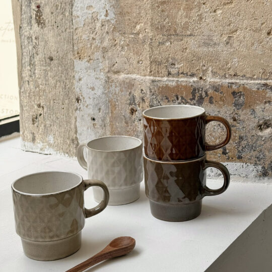 set de 4 mugs