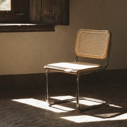 chaise cesca marcel brauer metal rotin