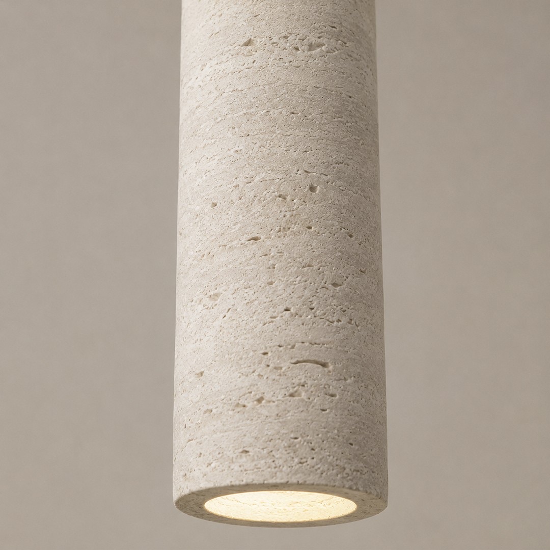 Suspension cylindrique en terre cuite – Image 2