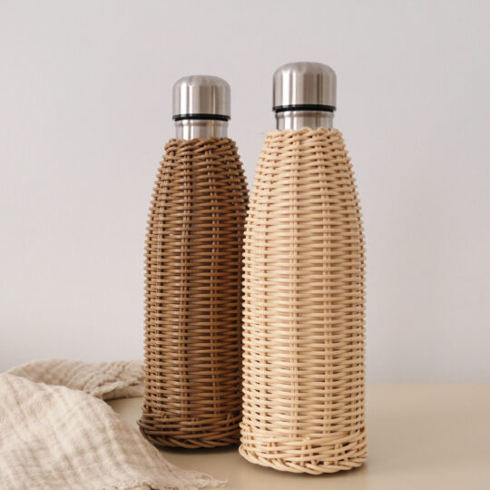 Thermos en rotin 0,5L – Image 2